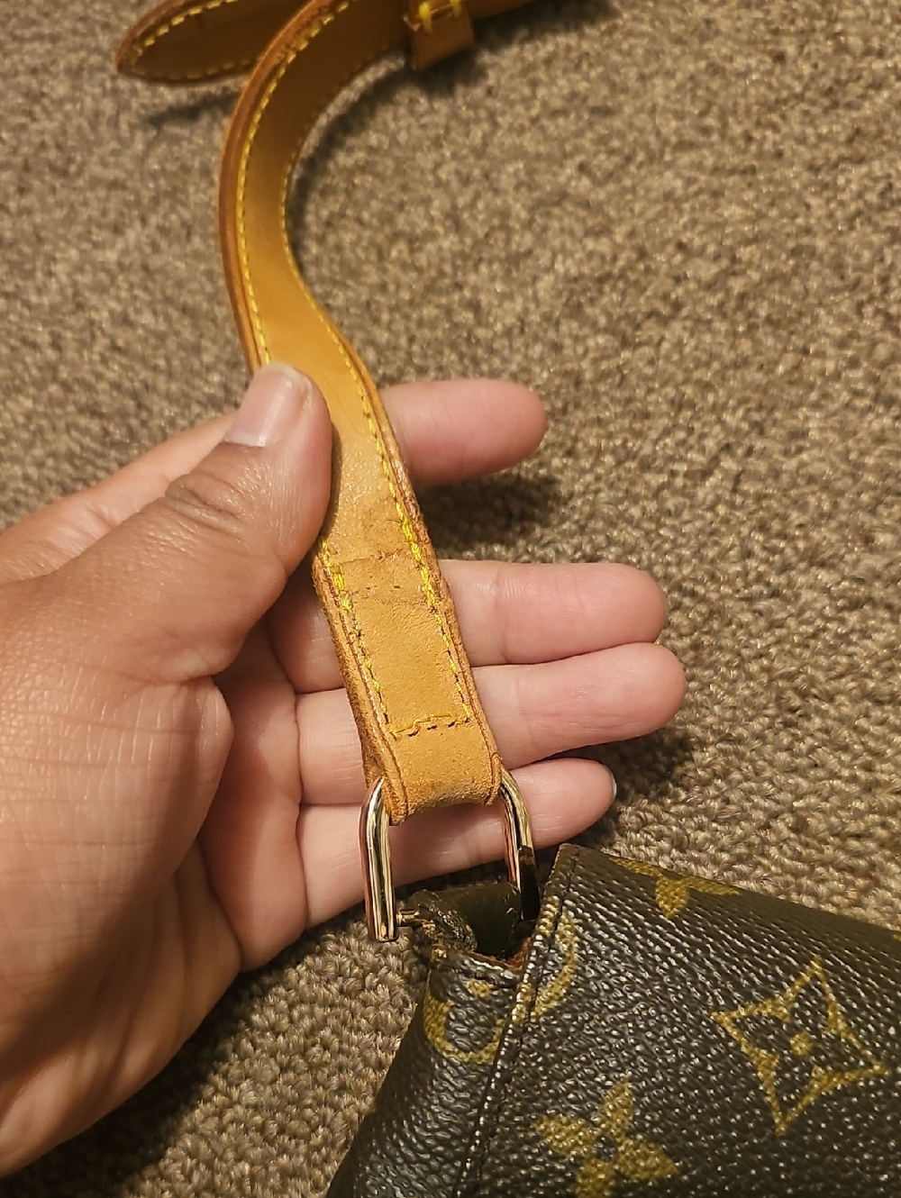 LV monogram shoulder bag - Picture 6 of 7